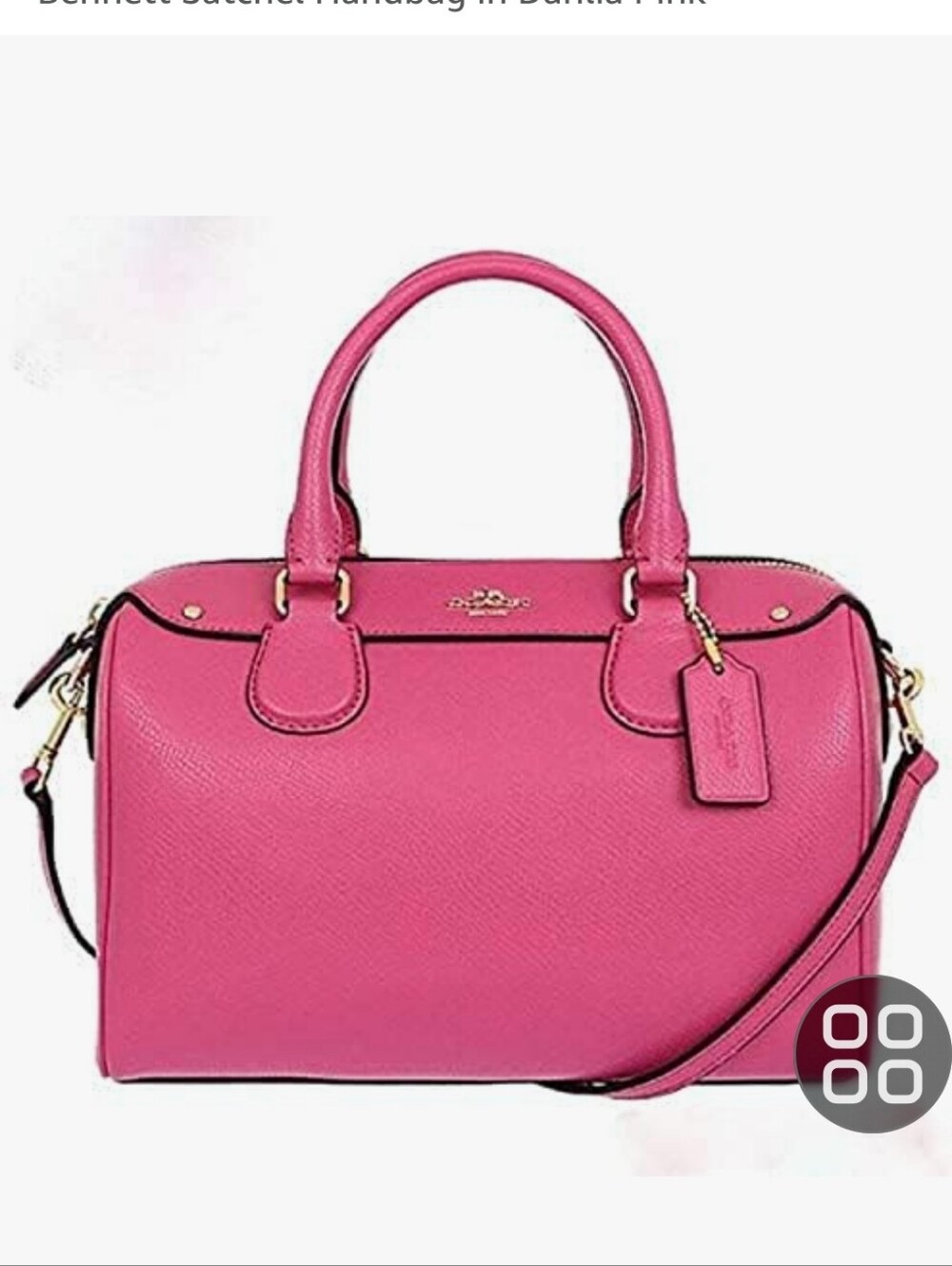 Coach Mini Bennett Satchel